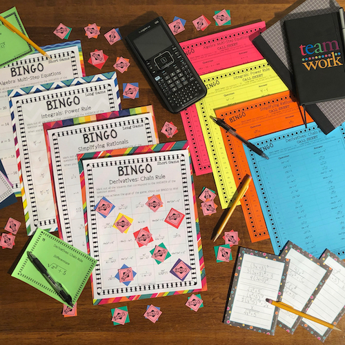 Bingo Math Games Blog Post
