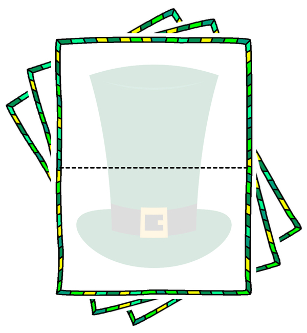 st. patrick's day matching game image